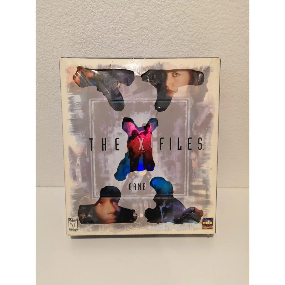 X-Files PC Game (Windows, 1998) 7-Disc Fox Interactive Big Box PC Game Complete